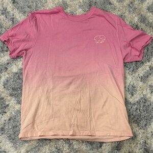 Ivory Ella Pink and Cream Ombre Tee